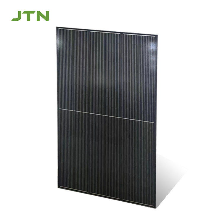 220V Wyjście 450W Mono Panel słoneczny z całkowicie czarnym wzornictwem i dostosowalnym logo