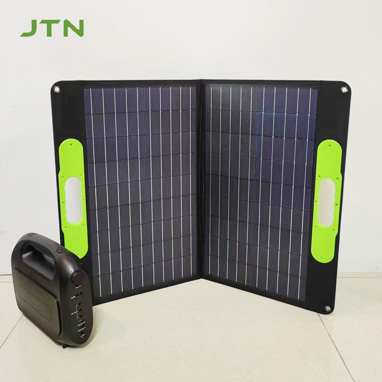 Materiał powierzchniowy PET/ETFE 100W Mono składany panel ładowarki słonecznej do kempingu i kamperów