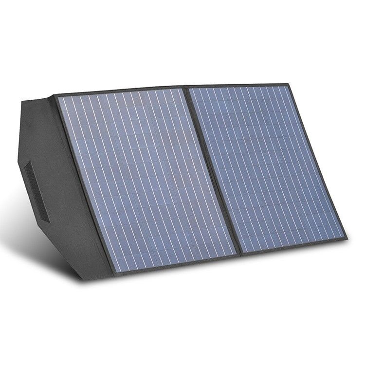 156.75mmx156.75mm Rozmiar komórki PET Monokrystaliczny złożony panel słoneczny 100w dla telefonu komórkowego