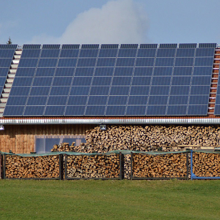 PERC Technology 370w 375w 48v Monokrystaliczny Panel Słoneczny dla Domów 156.75mmx156.75mm