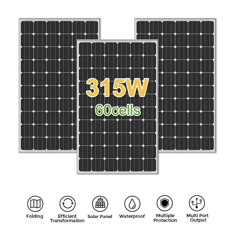 190,8%-22,5% Efektywność paneli Wszystkie czarne Pannelli Fotovoltaic Mono PV paneli słonecznych